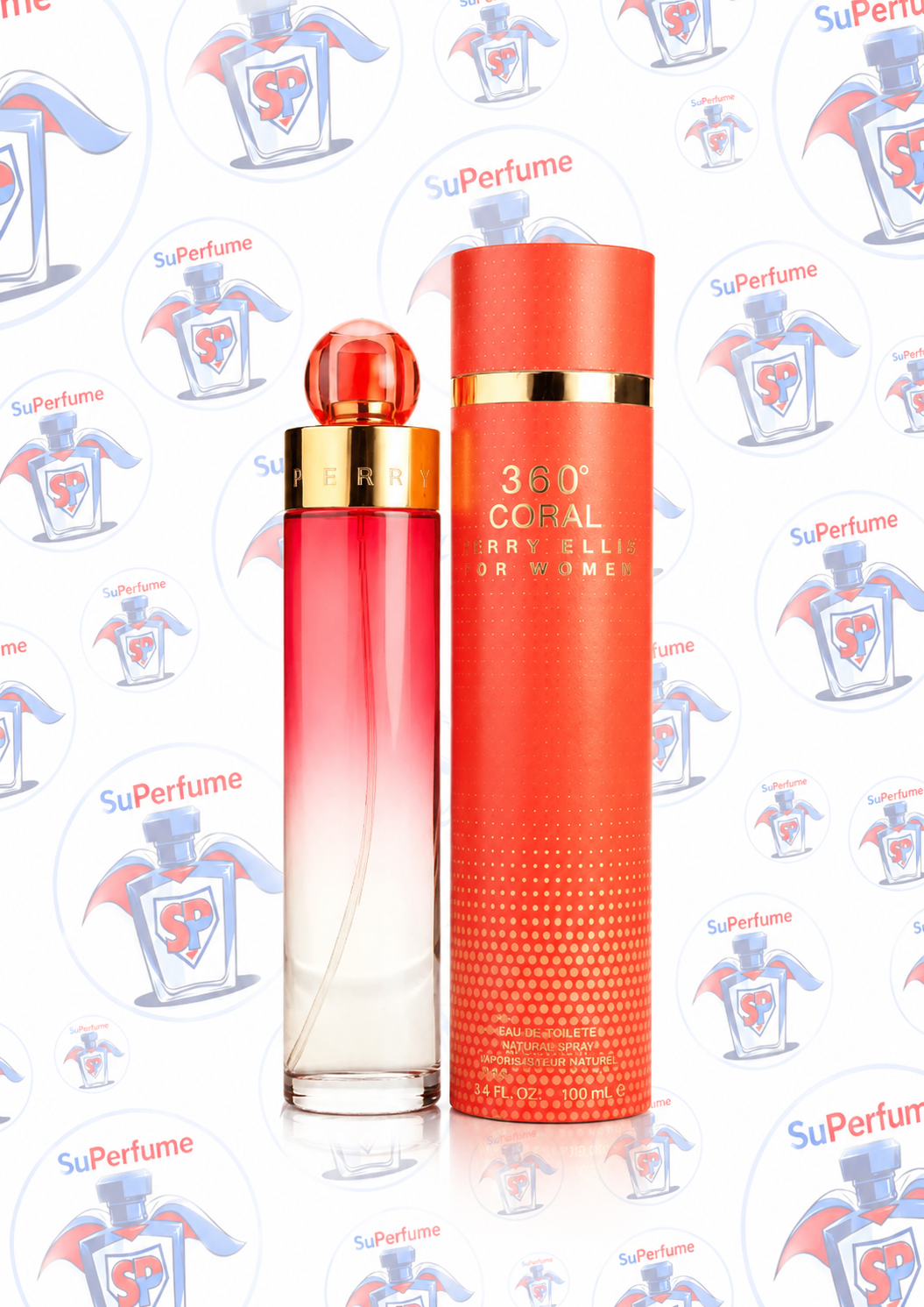 Perfume Perry Ellis 360 Coral 100 ml Para Mujer