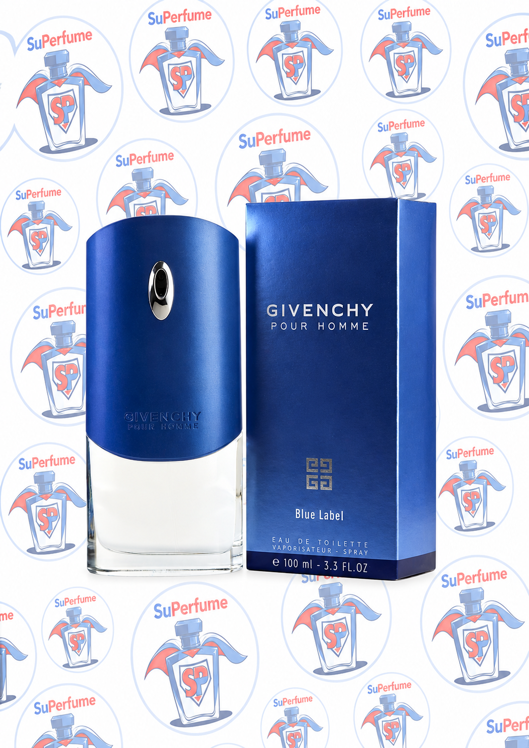 Perfume Givenchy Hombre Pour Homme Blue Label 100ml