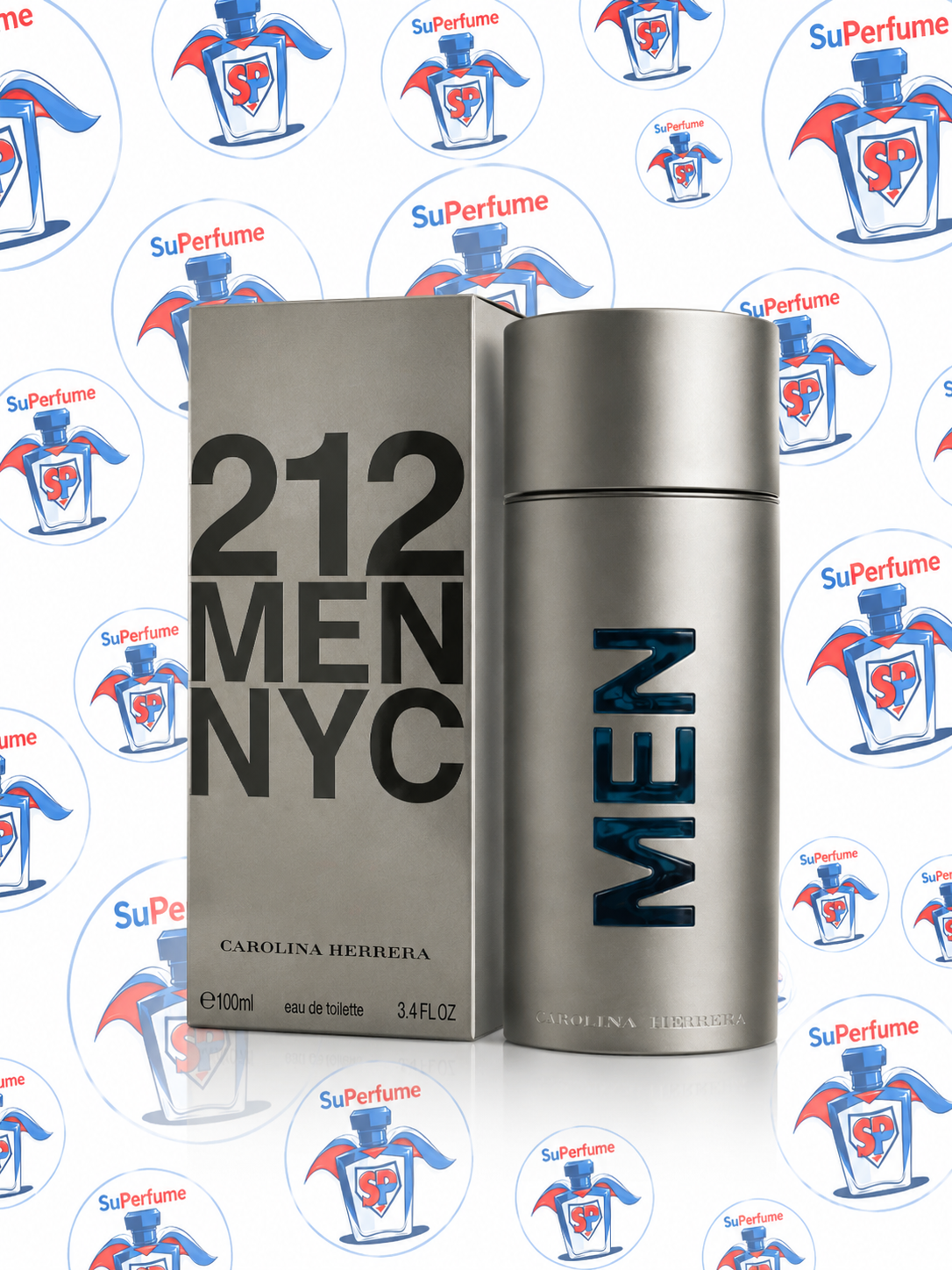 Perfume Carolina Herrera 212 Men NYC Eau de Toilette 100ml Hombre