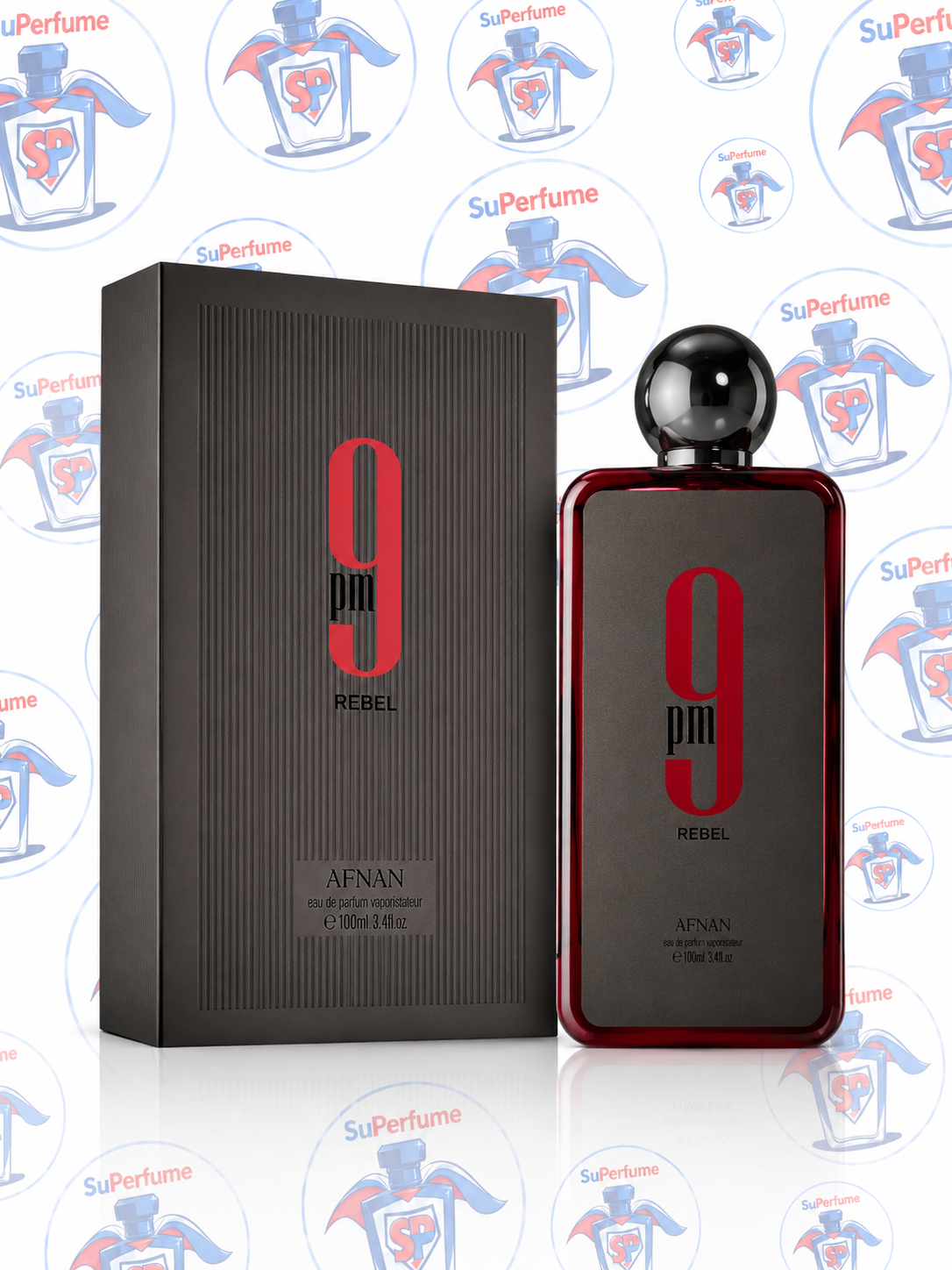 Afnan 9pm Rebel 100ml  Hombre