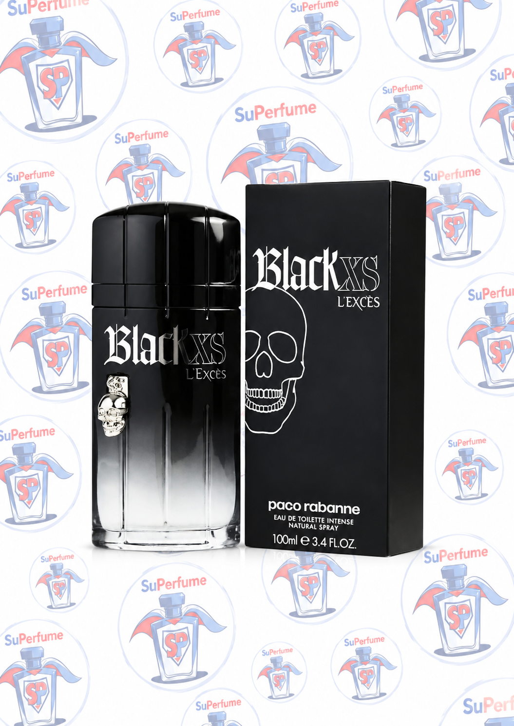 Perfume Caballero Paco rabanne Blackxs lexces  100ml
